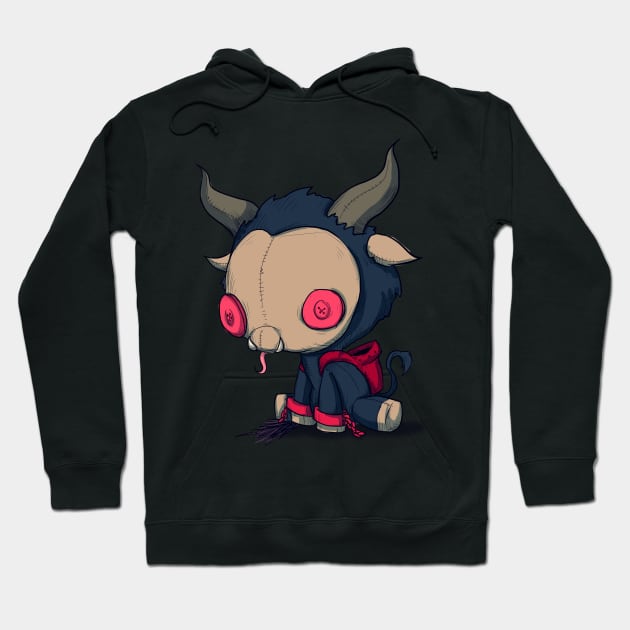 Krampus Plushie Hoodie by LVBart